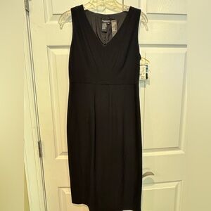 Doncaster Classic Black Midi Dress